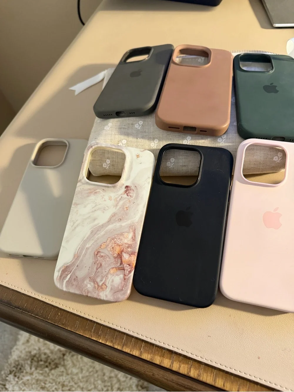 Apple iPhone 15 pro-  Silicone Cases Bundle